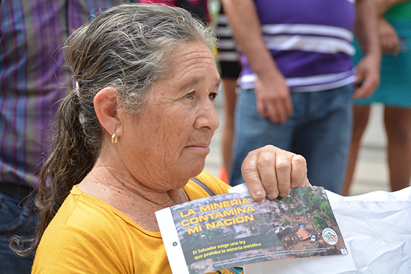 Movilizacion mineria El Salvador